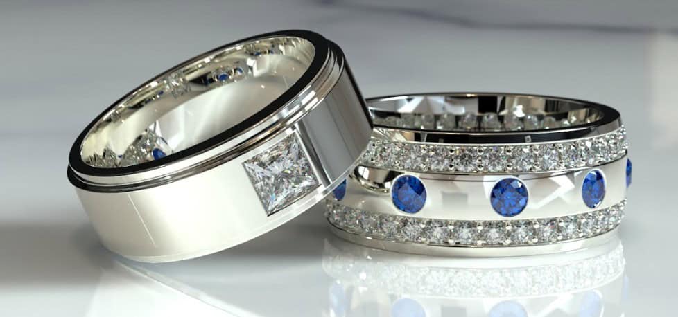 White Gold Men’s Rings: Modern Sophistication That Lasts a Lifetime