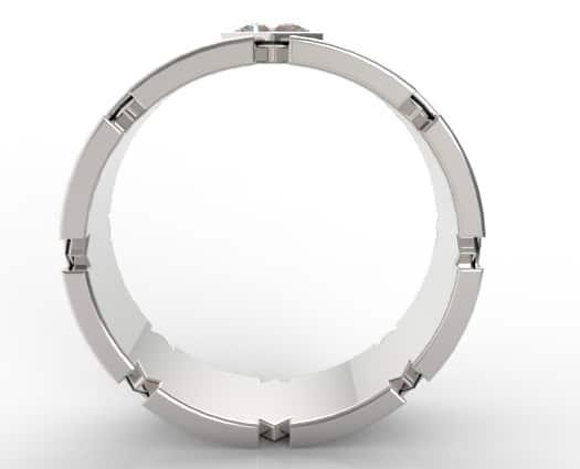 Star Wars Wedding Band For Men – view 4