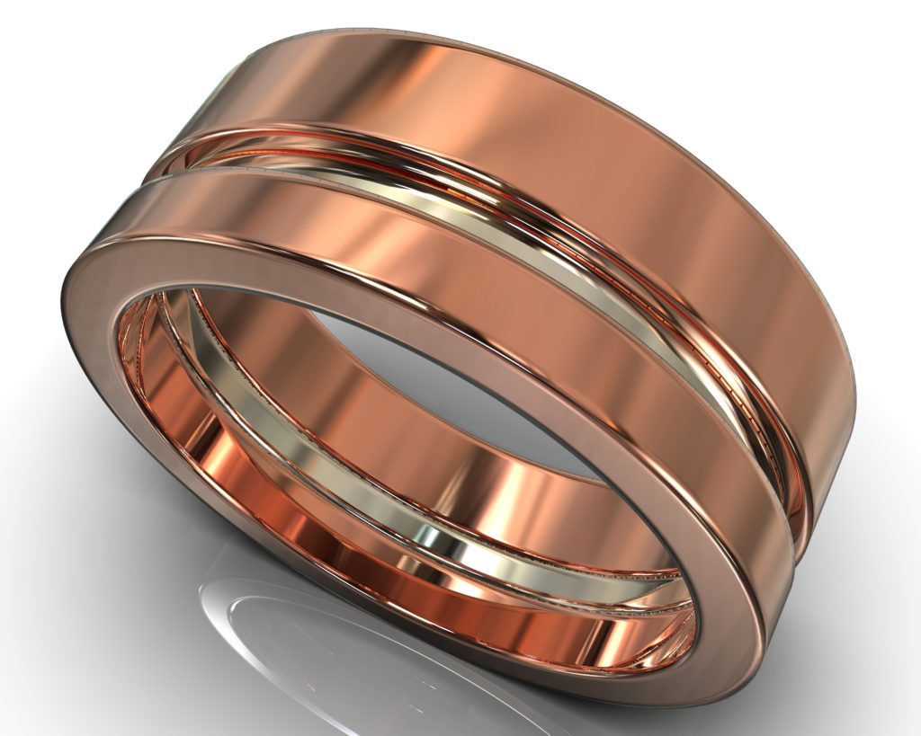 Rose Gold Arthur Ring
