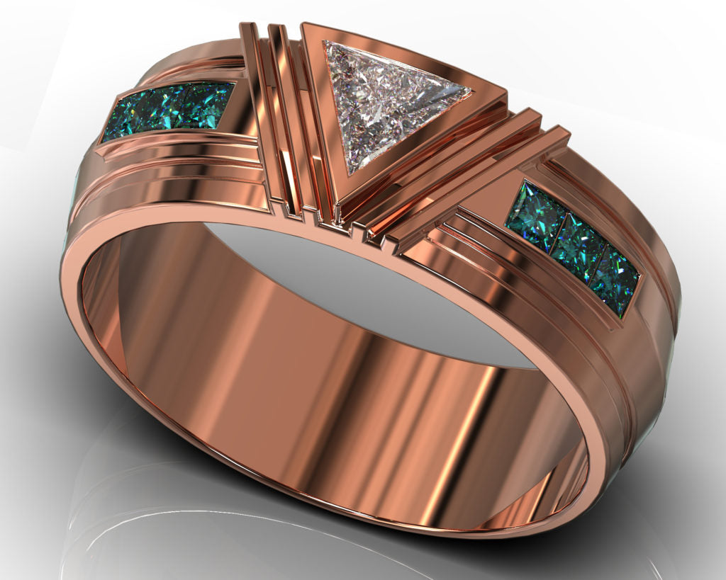 Rose Gold Hawthorne Ring
