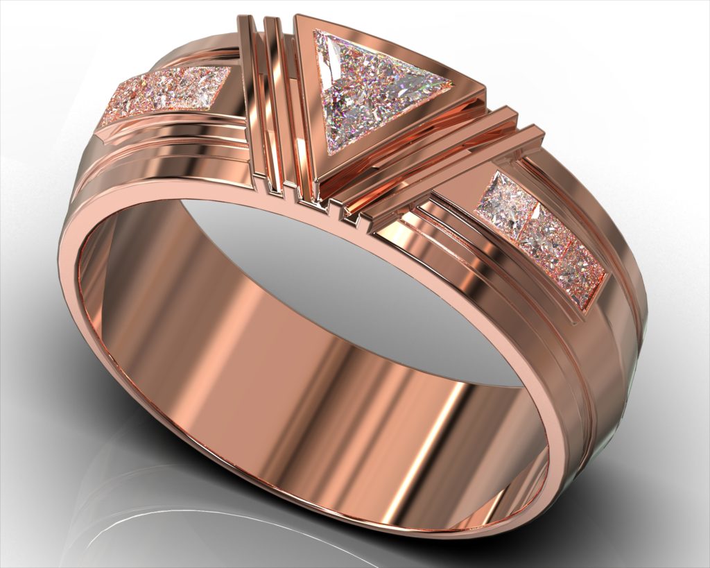 Rose Gold Hawthorne Ring