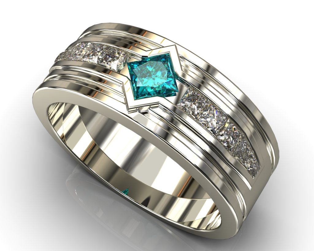 White Gold Rodin Ring