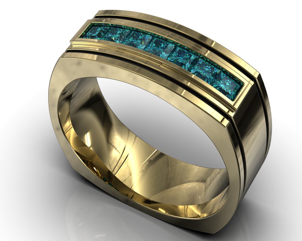 Yellow Gold Marcus Ring