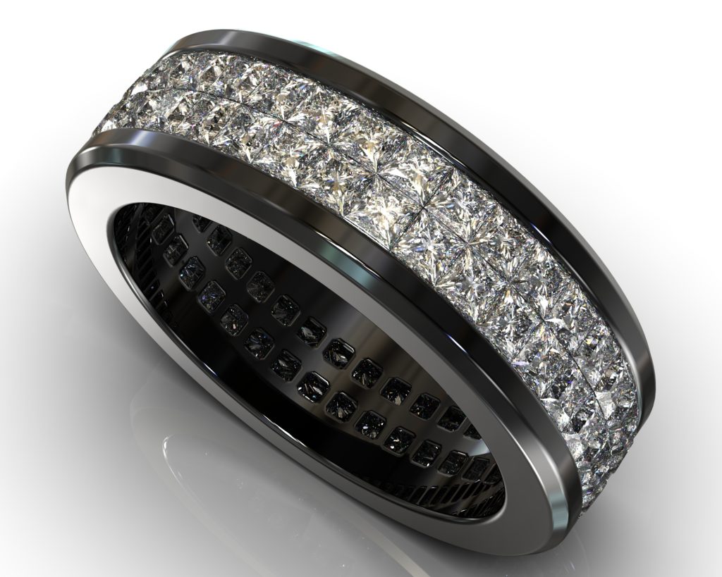 Black Gold Vivaldi Ring