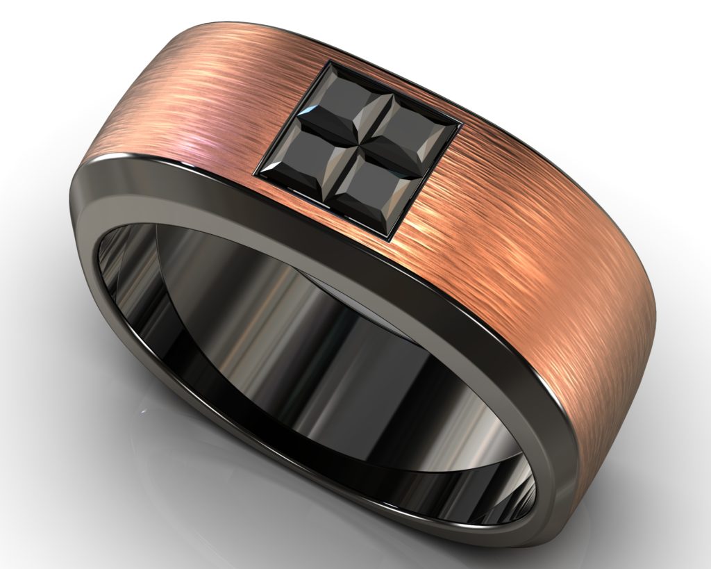 Rose Gold Andersen Ring