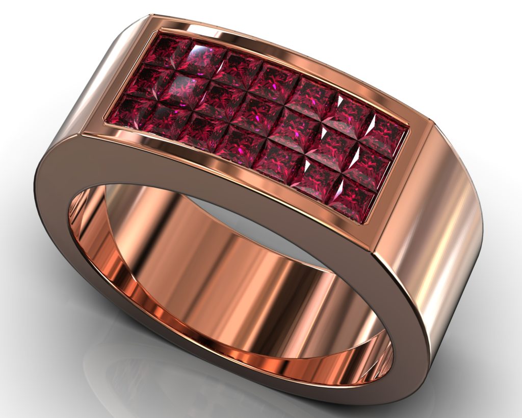Rose Gold Pavlov Ring