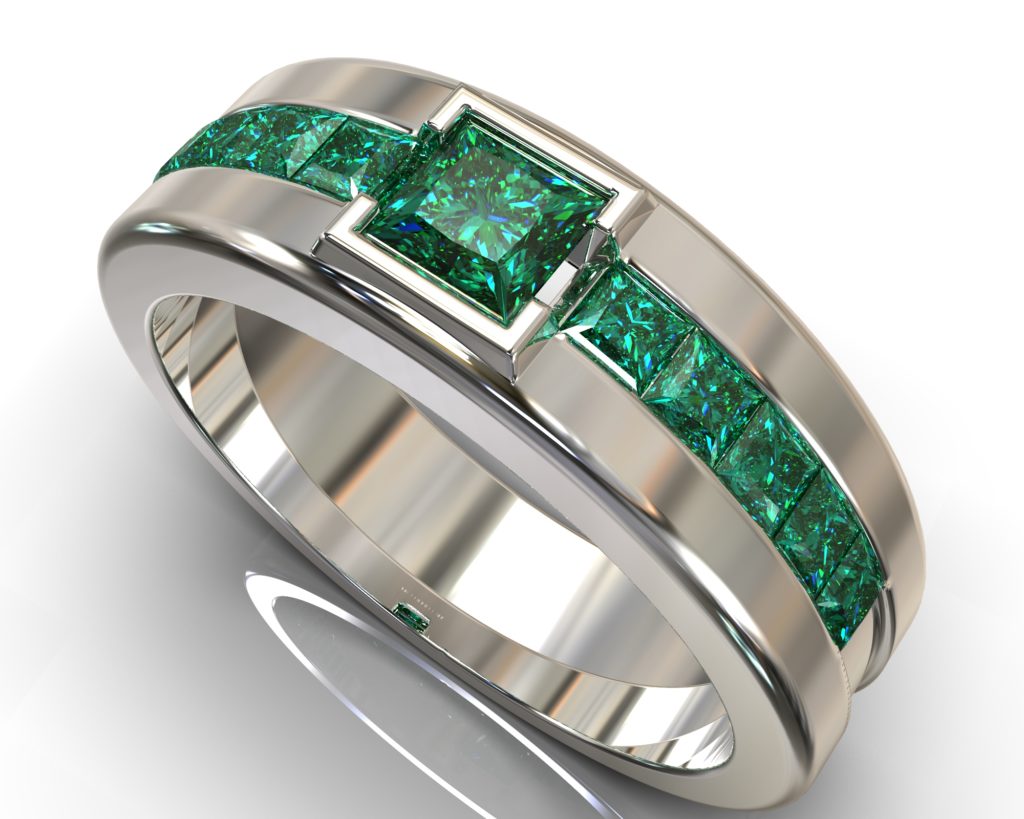 Platinum Lincoln Ring