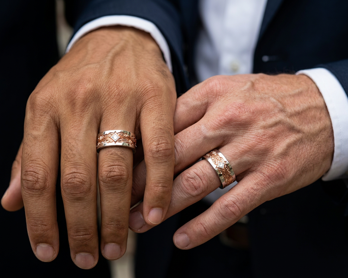 Diamond Wedding Ring For Men