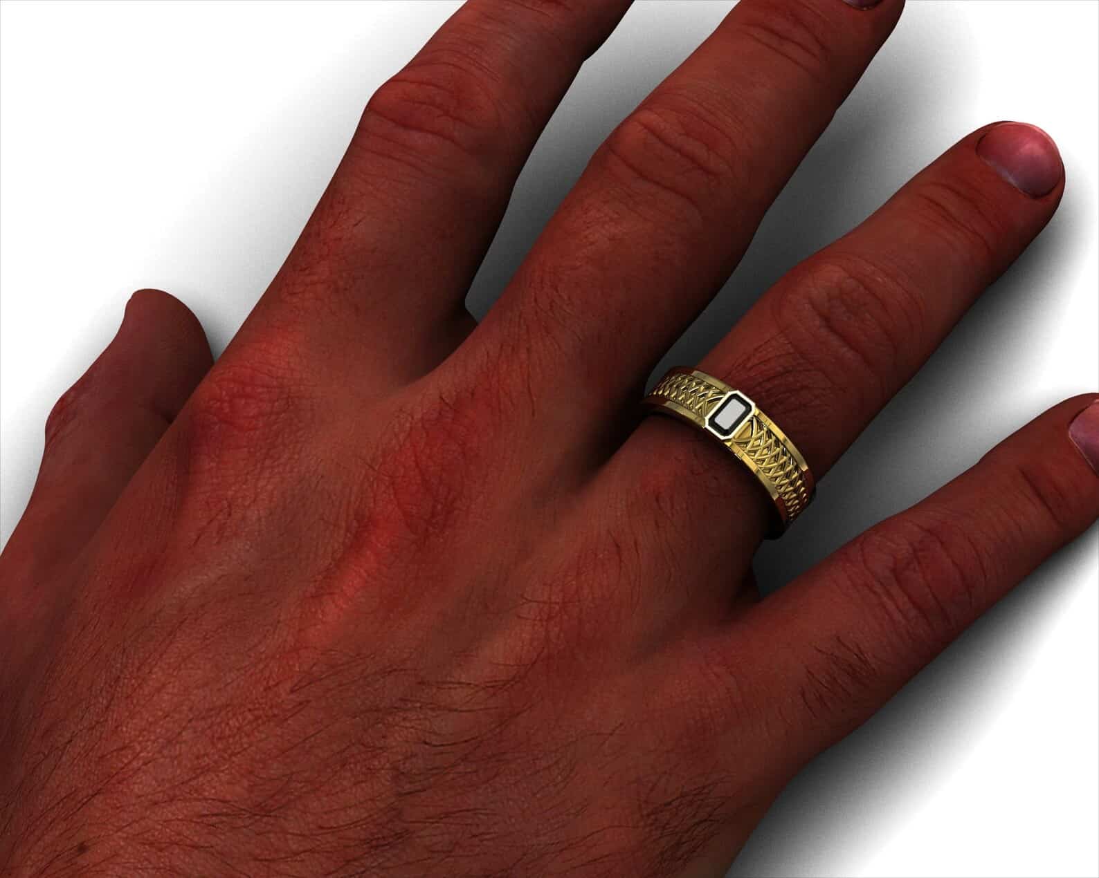 Thoreau Ring – view 2