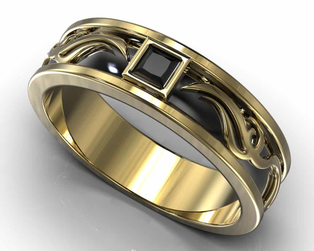 Yellow Gold Julius Ring