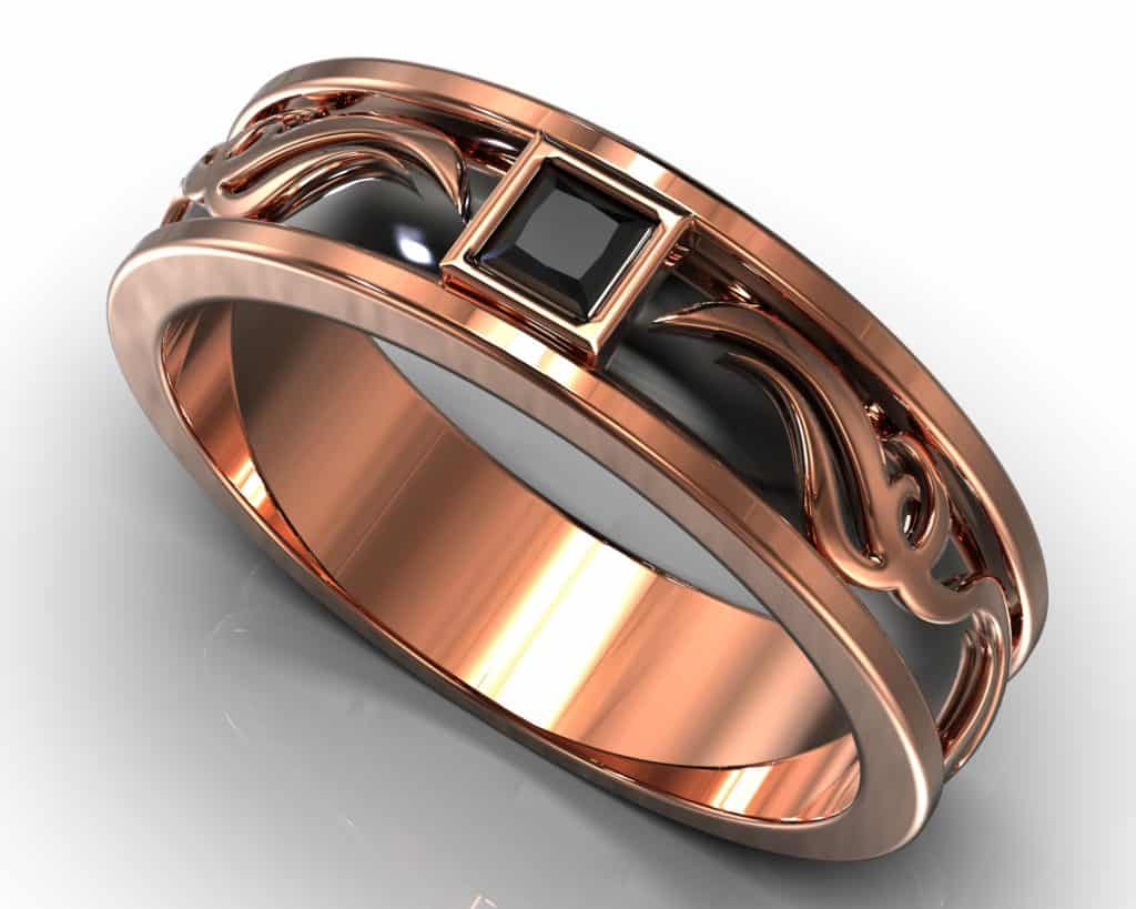 Rose Gold Julius Ring