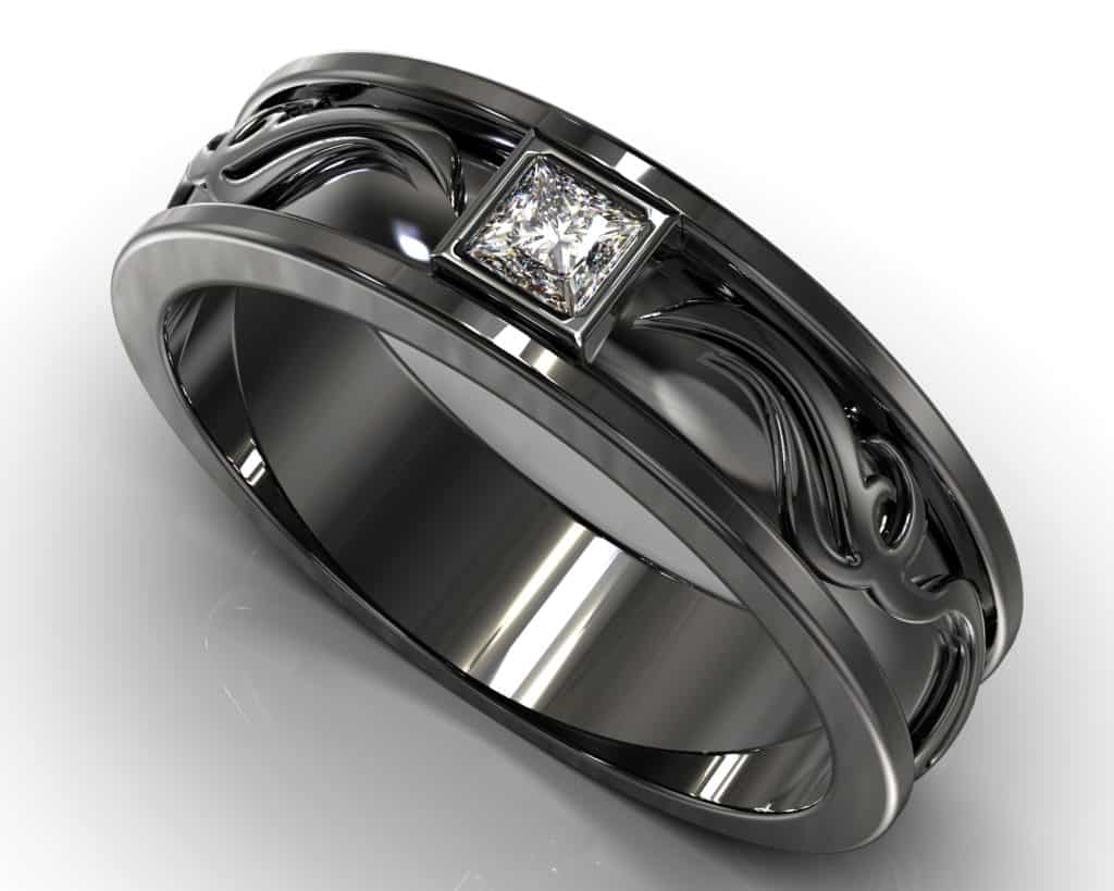 Black Gold Julius Ring