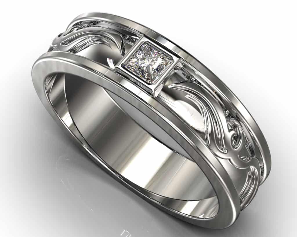 Platinum Julius Ring