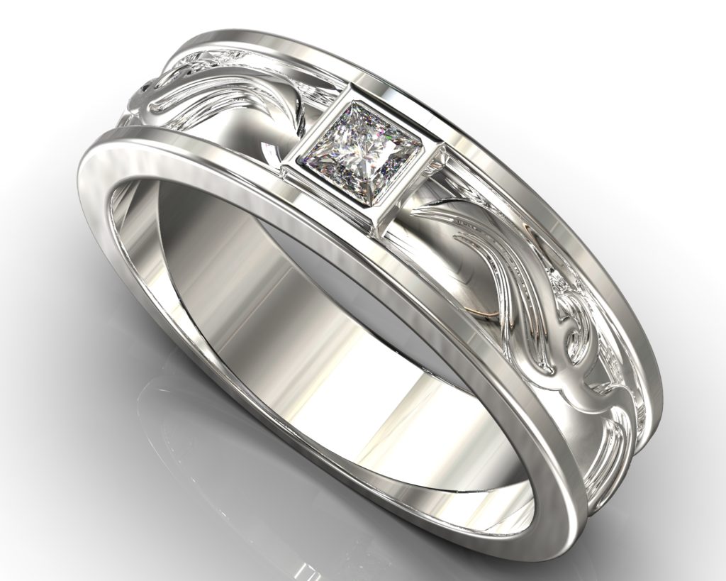 Platinum Julius Ring
