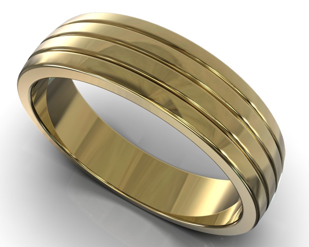 Yellow Gold William Ring