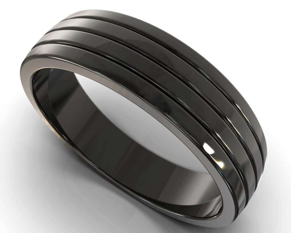 Black Gold William Ring