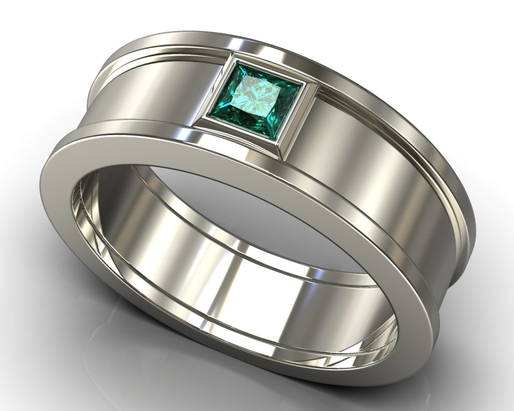 White Gold Richard Ring