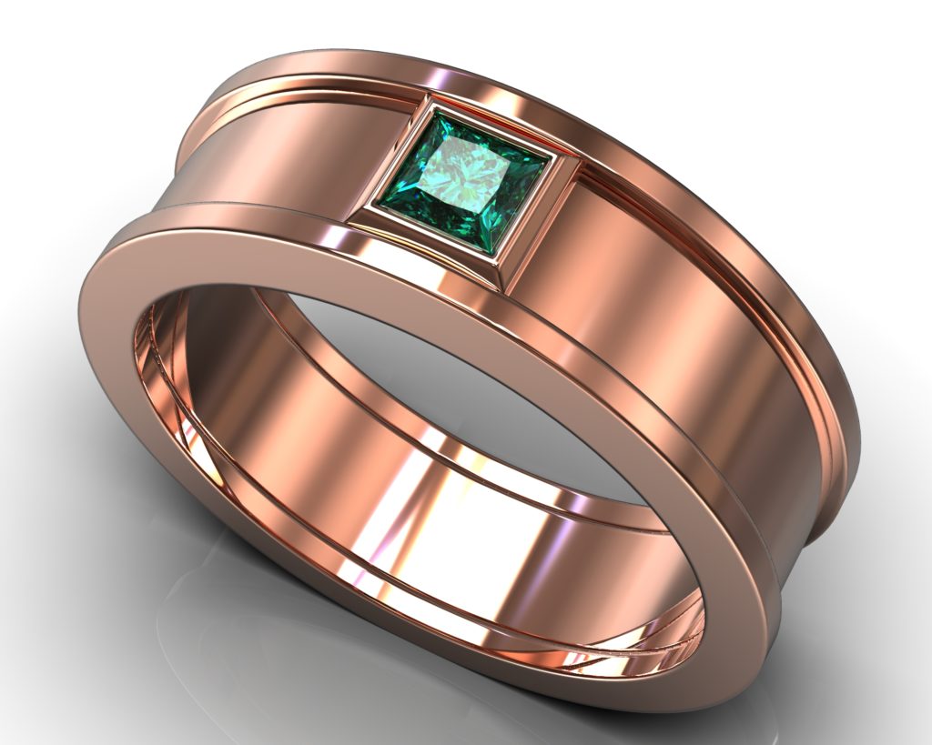Rose Gold Richard Ring