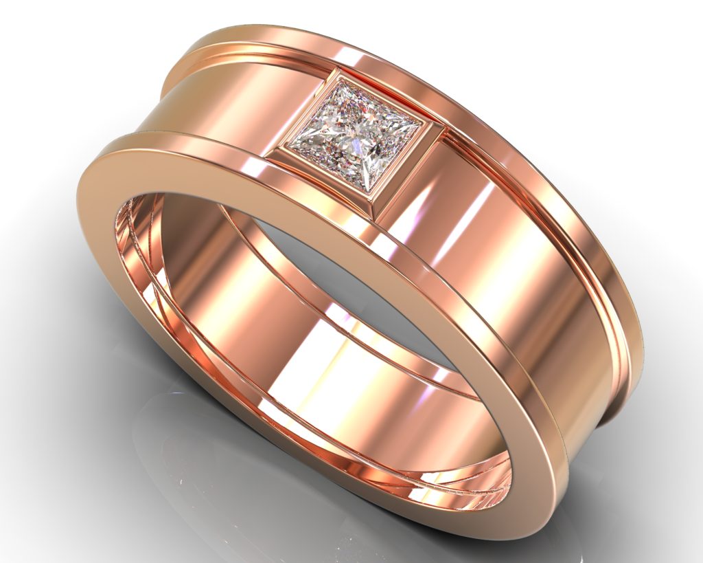 Rose Gold Richard Ring