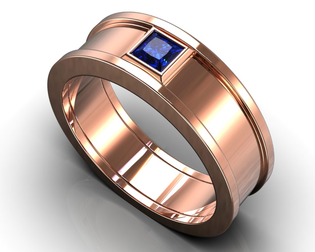 Rose Gold Richard Ring