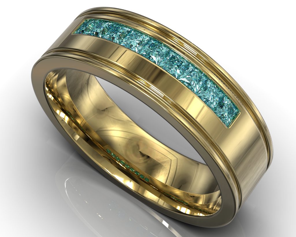 Yellow Gold Buddha Ring