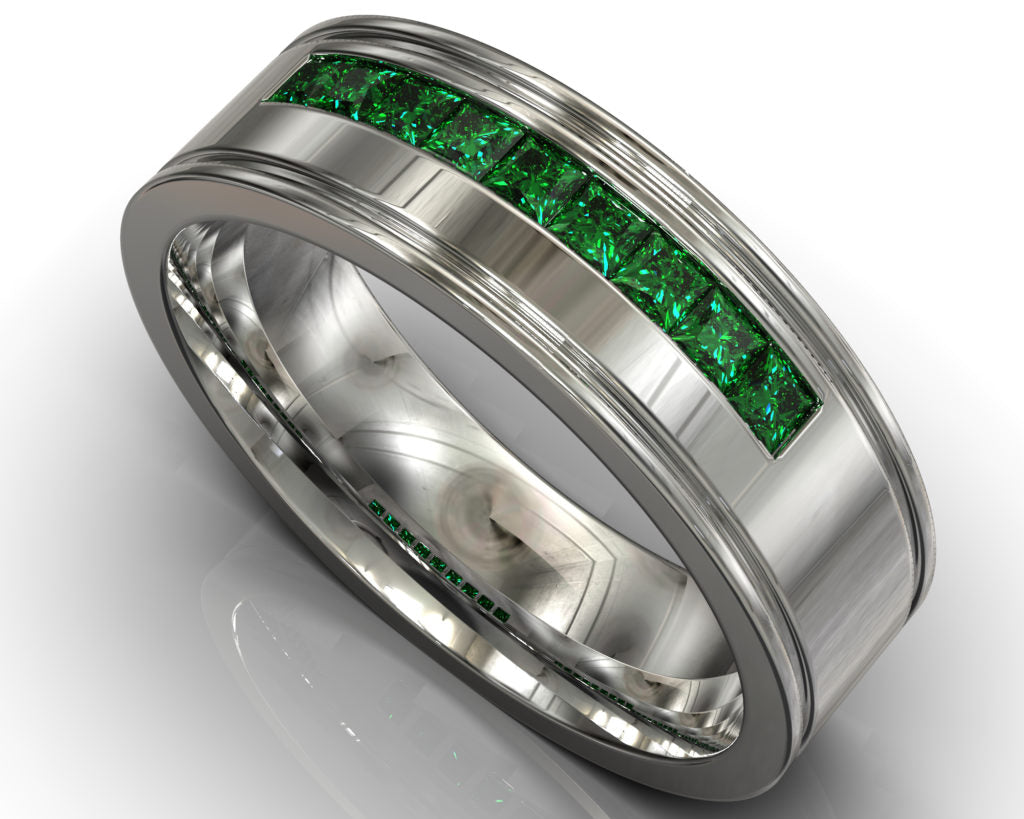 Platinum Buddha Ring