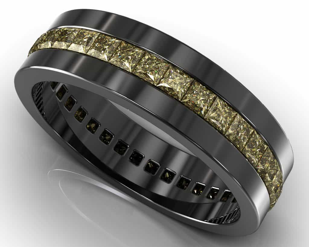 Black Gold Courbet Ring