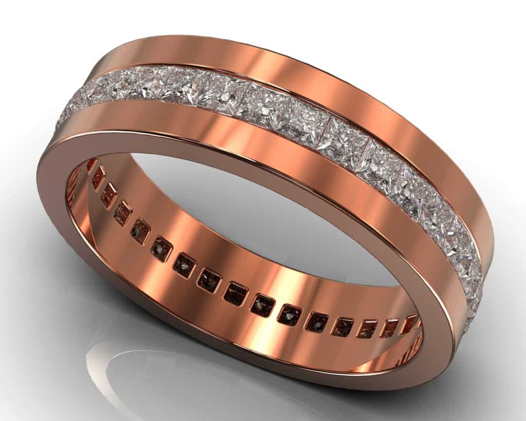 Rose Gold Courbet Ring