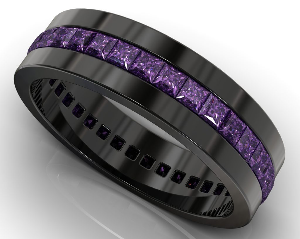 Black Gold Courbet Ring