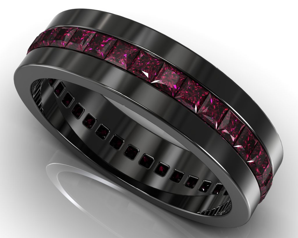 Black Gold Courbet Ring