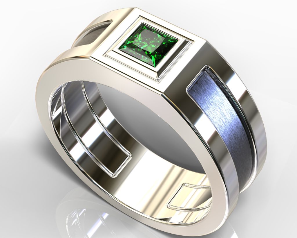 Platinum Degas Ring