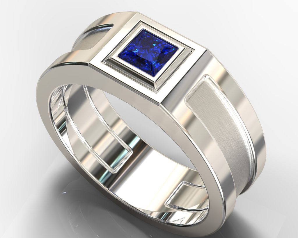 Platinum Degas Ring
