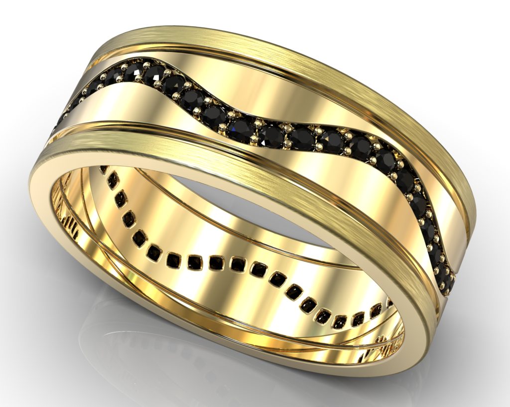 Yellow Gold Verne Ring