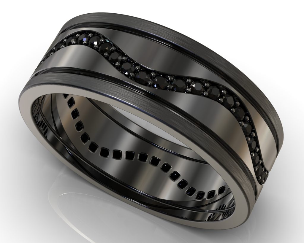 Black Gold Verne Ring