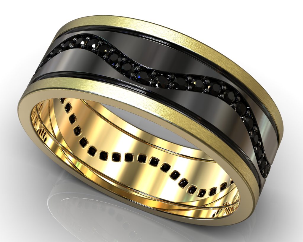 Yellow Gold Verne Ring