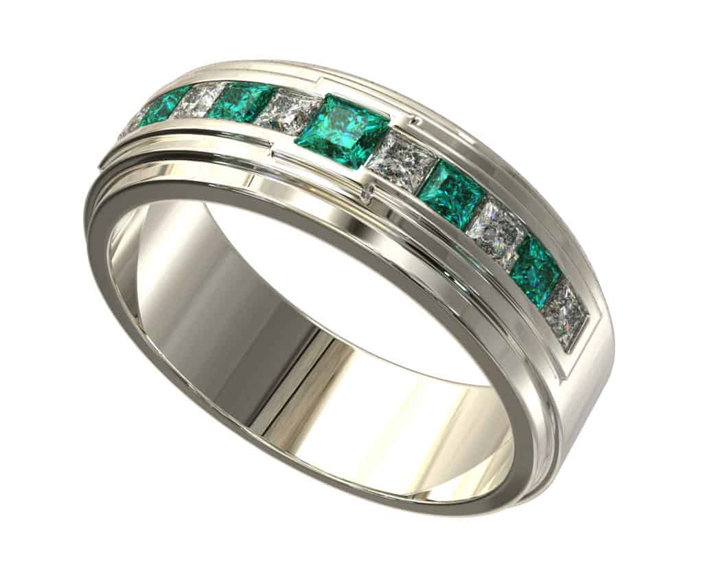 White Gold Cervantes Ring