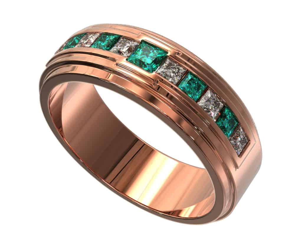 Rose Gold Cervantes Ring