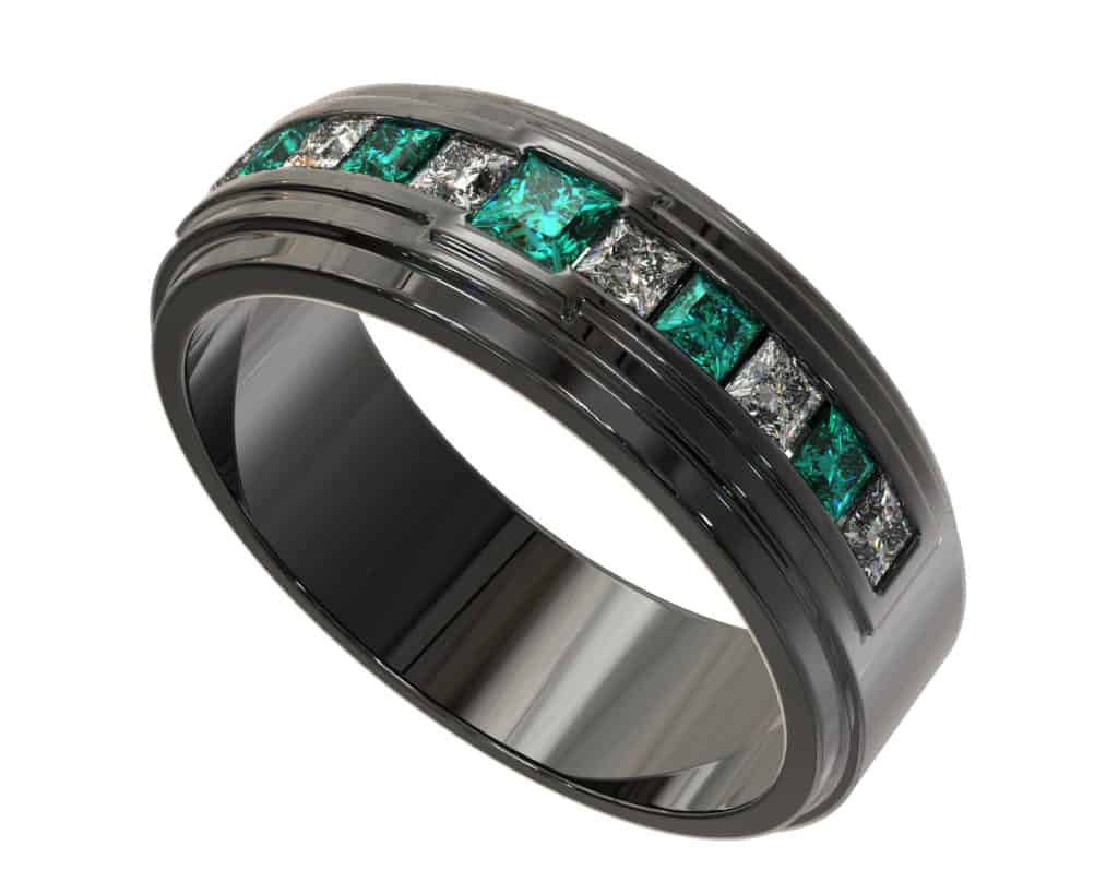 Black Gold Cervantes Ring