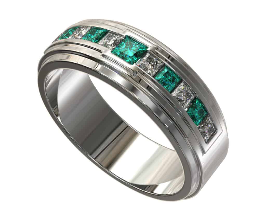 Platinum Cervantes Ring