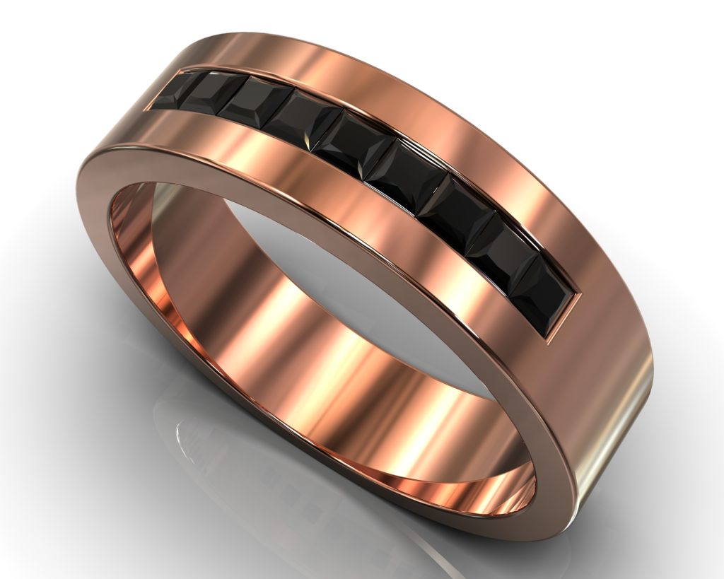 Rose Gold Kafka Ring