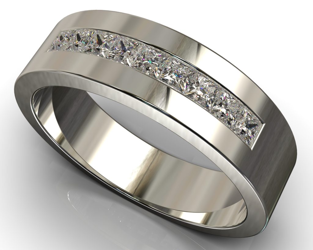 White Gold Kafka Ring