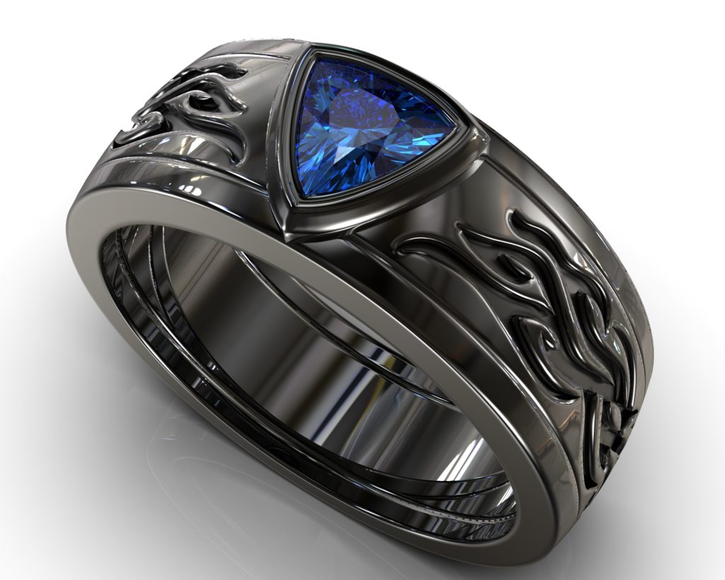 Black Gold Socrates Ring