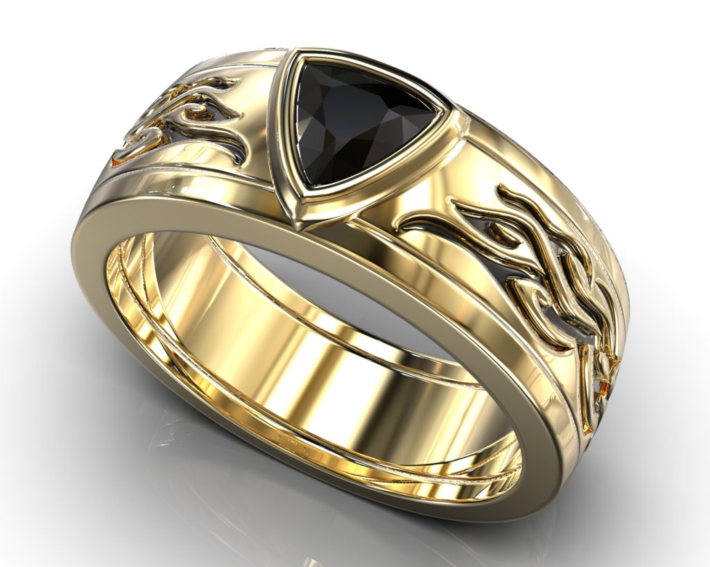 Yellow Gold Socrates Ring