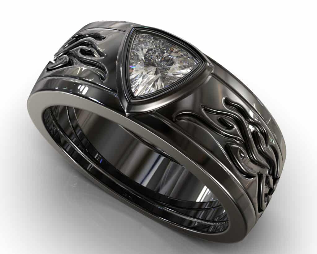Black Gold Socrates Ring