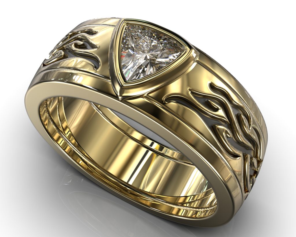 Yellow Gold Socrates Ring