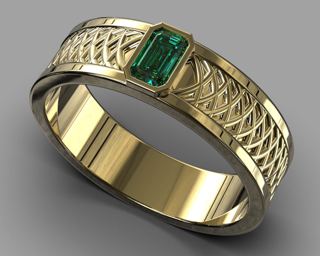 Yellow Gold Thoreau Ring
