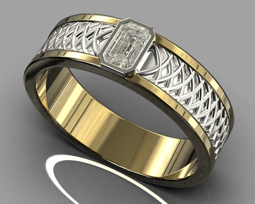 Yellow Gold Thoreau Ring