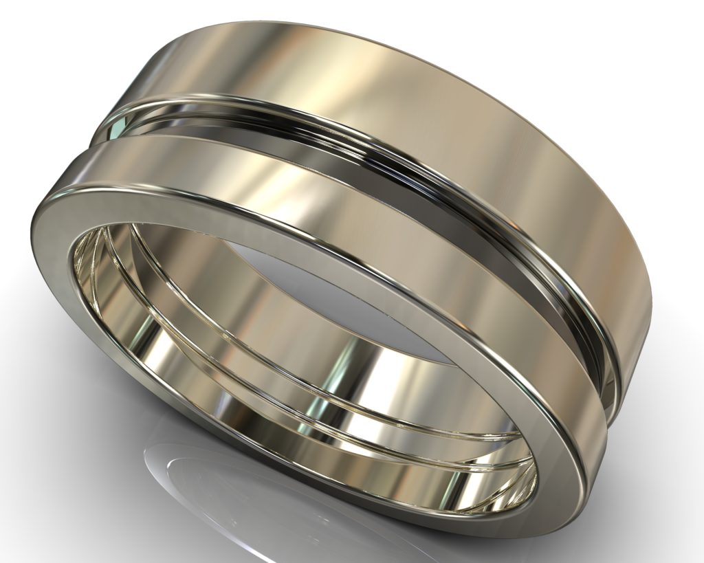 White Gold Arthur Ring