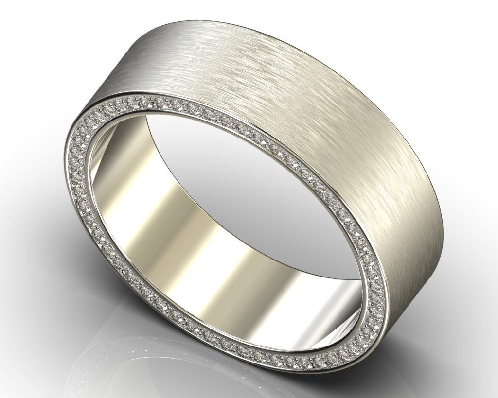 Platinum Twain Ring