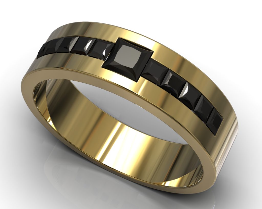 Yellow Gold Roebling Ring